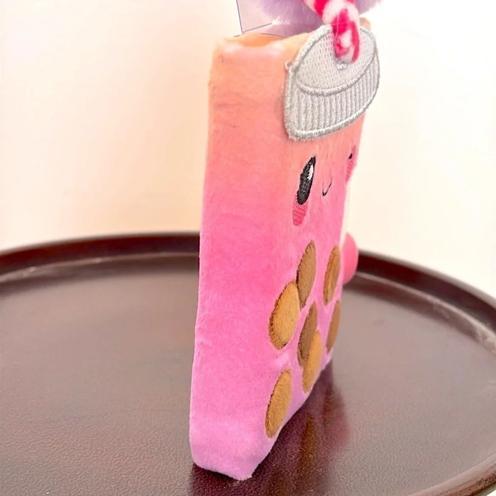 Brand New Ty FIippables Sequins Cupid the Valentine Cat Plush & Pink Boba Diary